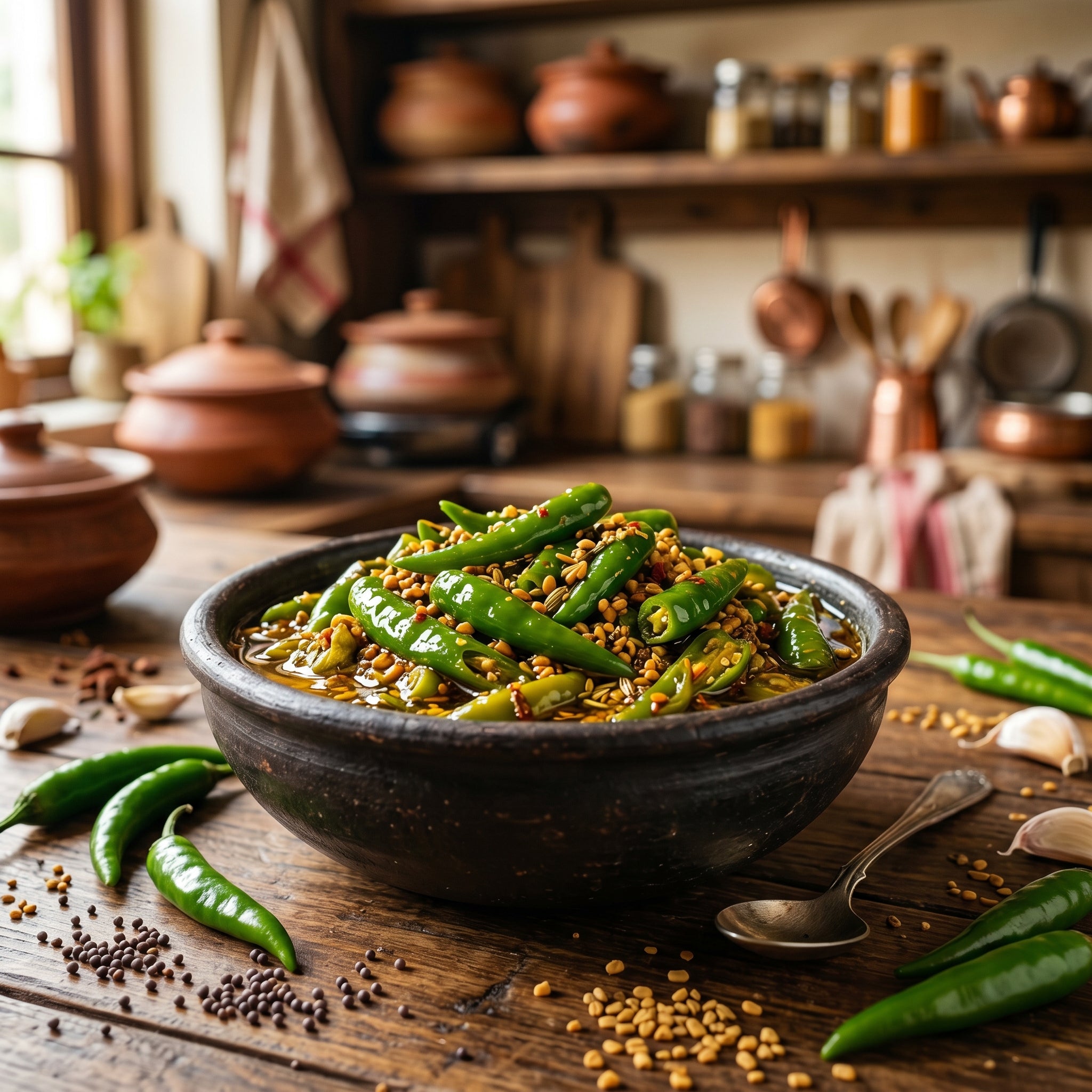 Green Chili Pickle